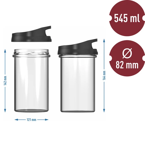 Γυάλινη συσκευή παρασκευής ζαμπόν για 450 g - 9