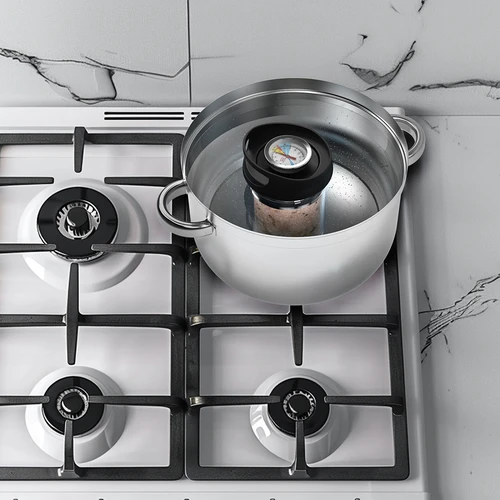 Γυάλινη συσκευή παρασκευής ζαμπόν για 450 g - 8