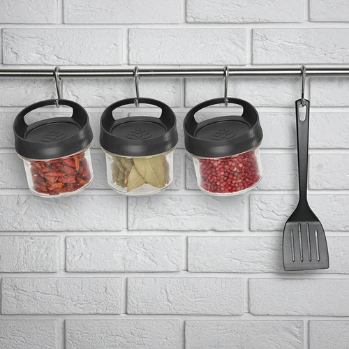 Γυάλινο δοχείο 235 ml, με βιδωτό καπάκι για ανάρτηση - 6