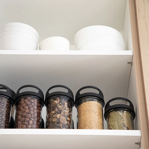 Γυάλινο δοχείο 545 ml, με βιδωτό καπάκι για κρέμασμα - 7