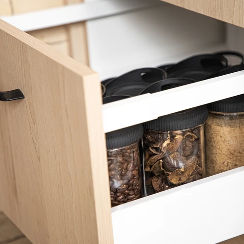 Γυάλινο δοχείο 545 ml, με βιδωτό καπάκι για κρέμασμα - 8