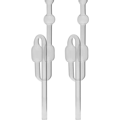 Γυάλινο υδατόκλειστρο ζύμωσης, συσκευασία 2 τεμαχίων