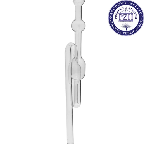 Γυάλινο υδατόκλειστρο ζύμωσης, συσκευασία 2 τεμαχίων - 2