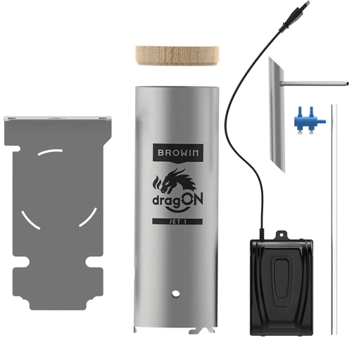 Ηλεκτρικό καπνιστήριο - dragON με γεννήτρια καπνού, ψηφιακό, 65 L - 22