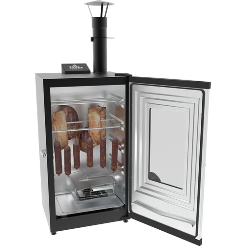 Ηλεκτρικό καπνιστήριο - dragON με γεννήτρια καπνού, ψηφιακό, 65 L - 6