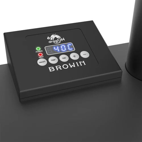 Ηλεκτρικό καπνιστήριο dragON με κινητή βάση και υγρό καθαρισμού - 19