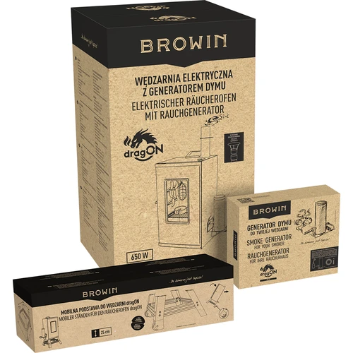 Ηλεκτρικό καπνιστήριο dragON με κινητή βάση και υγρό καθαρισμού - 35