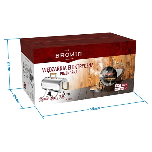 Ηλεκτρικό καπνιστήριο - φορητό - 8