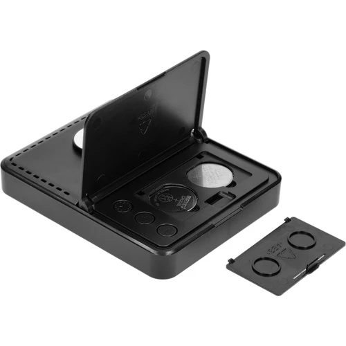 Ηλεκτρονικό θερμόμετρο δωματίου, μαύρο - 7