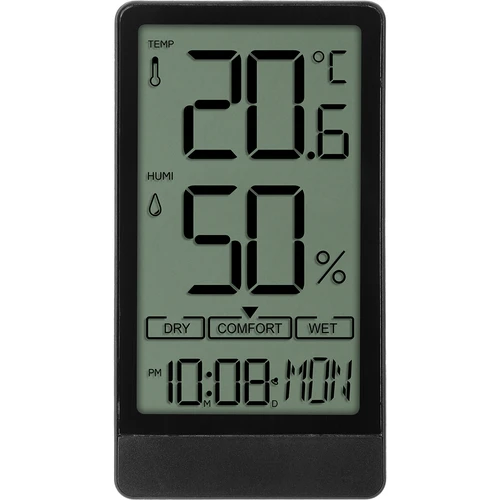 Ηλεκτρονικό θερμόμετρο δωματίου Soens, μαύρο - 2