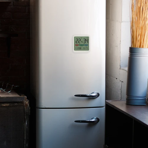 Ηλεκτρονικό θερμόμετρο εσωτερικού χώρου, λευκό - 15