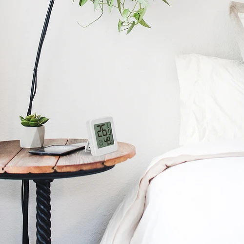 Ηλεκτρονικό θερμόμετρο με δείκτη άνεσης, λευκό - 11