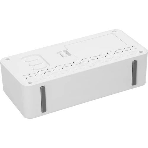 Ηλεκτρονικός μετεωρολογικός σταθμός Soens - λευκός, με ρολόι και ημερολόγιο - 4