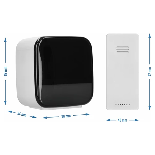 Ηλεκτρονικός μετεωρολογικός σταθμός Soens - με ασύρματο αισθητήρα, ξυπνητήρι και φωτάκι - 4