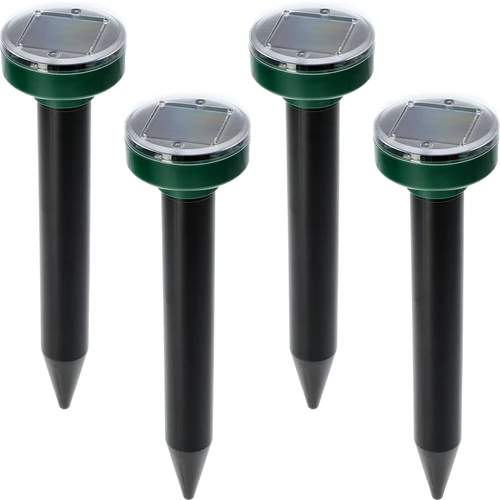 Ηλιακός απωθητήρας τυφλοπόντικων – αποτελεσματική, ασφαλής και ανθρωπιστική προστασία για τον κήπο, σετ 4 τεμ.