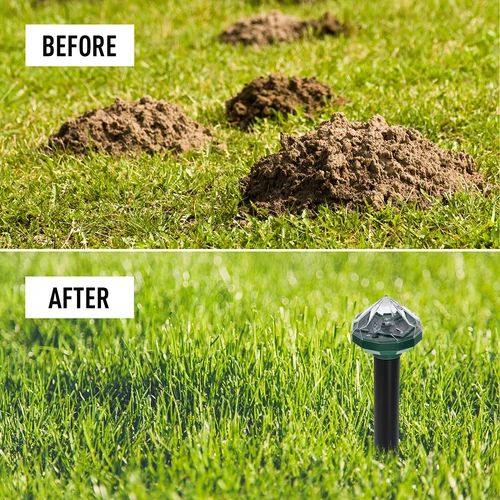 Ηλιακός απωθητής τυφλοπόντικων με λάμπα LED - 12