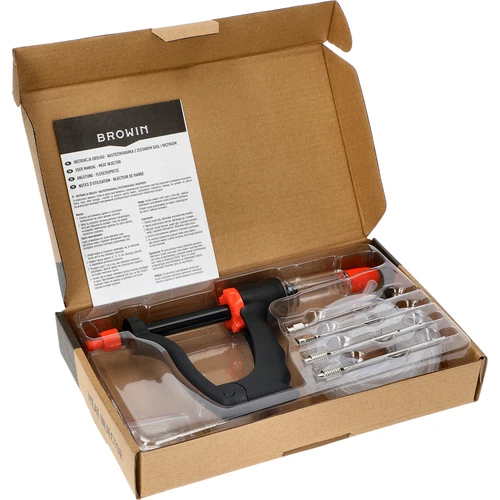 Ημιαυτόματη συσκευή έγχυσης αλλαντοποιίας με σετ βελόνων και σωληνάκι - 6