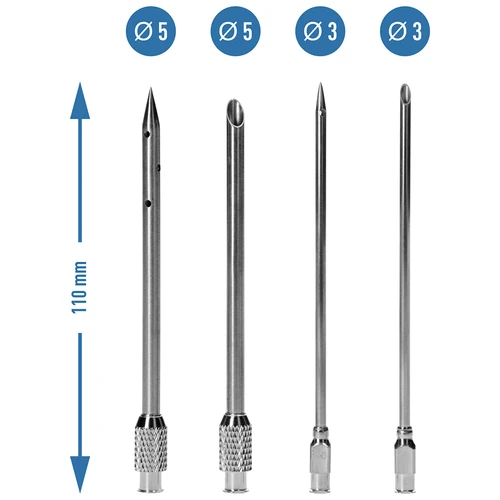 Ημιαυτόματη συσκευή έγχυσης αλλαντοποιίας με σετ βελόνων και σωληνάκι - 9