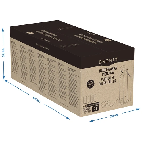 Κάθετο γεμιστικό λουκάνικων premium, 7 L - 13