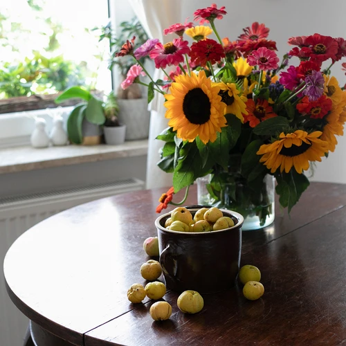 Kamionka - κεραμικό δοχείο 5 l, κυλινδρικό, με καπάκι - 2