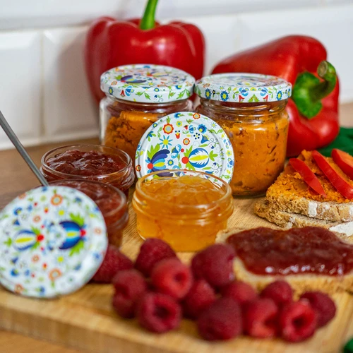 Καπάκι βιδωτό φ 66 με μοτίβο Κασουβίας - 10 τεμ. - 4