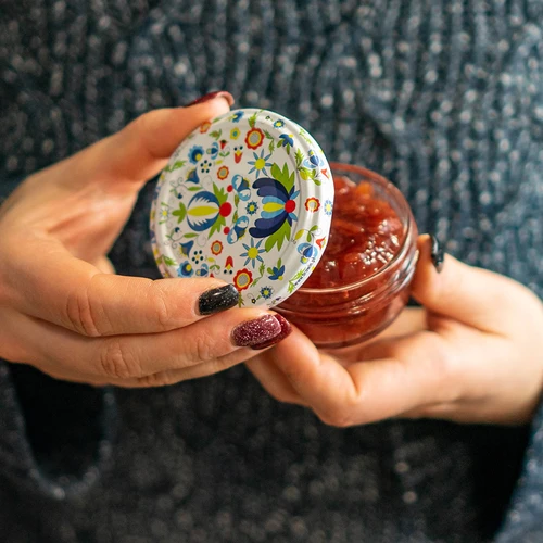 Καπάκι βιδωτό φ 66 με μοτίβο Κασουβίας - 10 τεμ. - 6