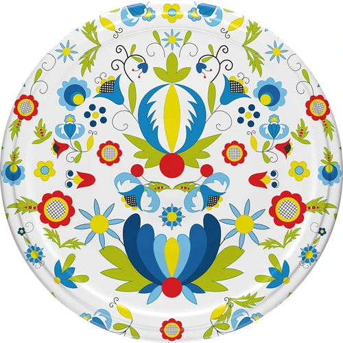 Καπάκι βιδωτό φ 66 με μοτίβο Κασουβίας - 10 τεμ.