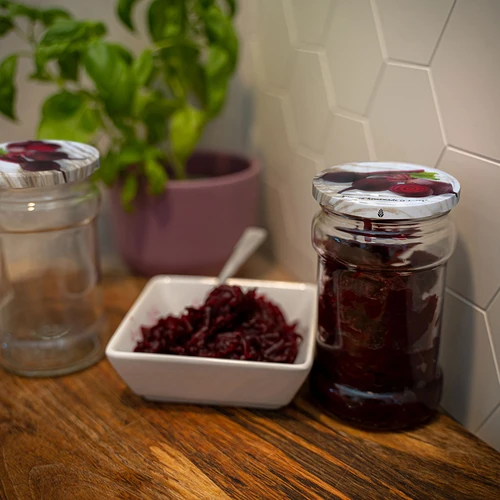 Καπάκι βιδωτό fi 66/4 με φωτογραφίες λαχανικών - 10 τεμ. - 18