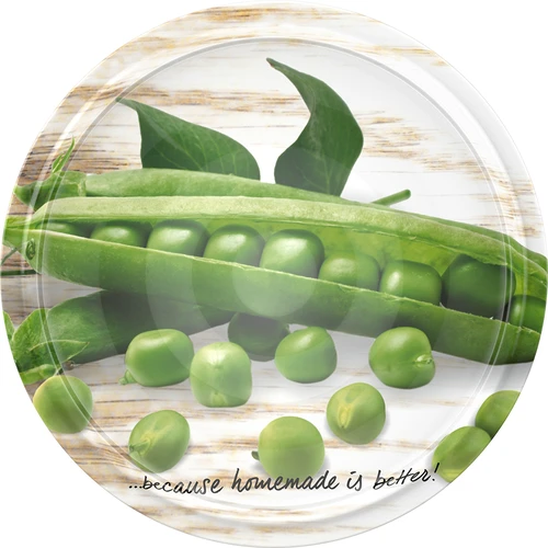 Καπάκι βιδωτό fi 66/4 με φωτογραφίες λαχανικών - 10 τεμ. - 5