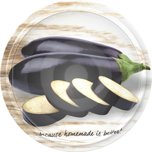 Καπάκι βιδωτό fi 66/4 με φωτογραφίες λαχανικών - 10 τεμ. - 7