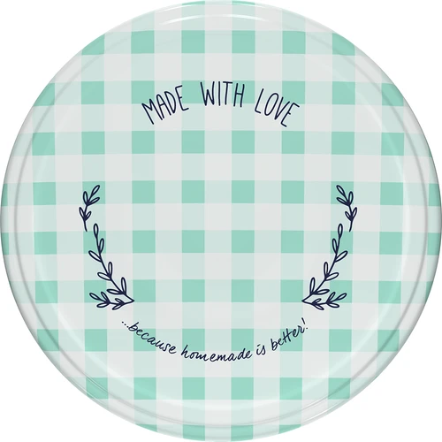 Καπάκι βιδωτό fi 82/6 καρό - 10 τεμ. - 2