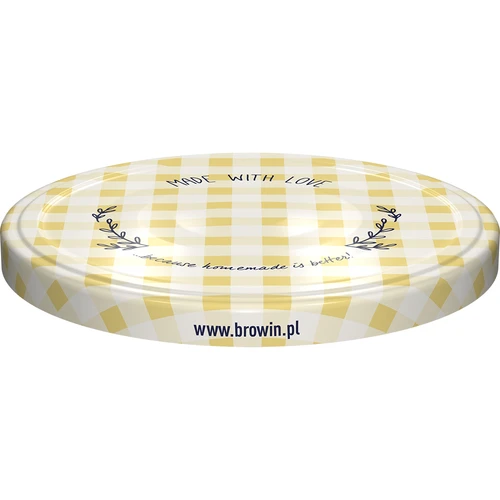 Καπάκι βιδωτό fi 82/6 καρό - 10 τεμ. - 7