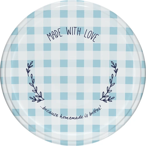 Καπάκι βιδωτό fi 82/6 καρό - 10 τεμ. - 8