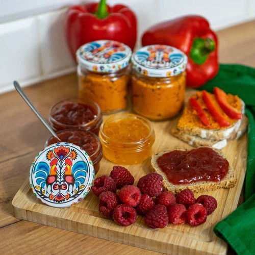 Καπάκι φ 66 Folk - 10 τεμ. - 8