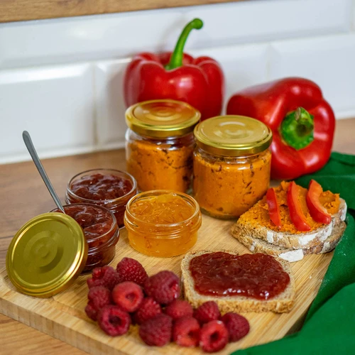 Καπάκι Φ 66 χρυσό - 10 τεμ. - 6