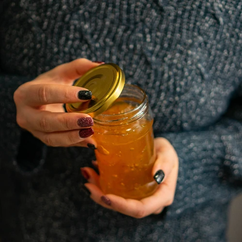 Καπάκι Φ 66 χρυσό - 10 τεμ. - 8