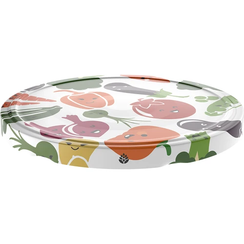 Καπάκι fi 82/6 «φατσούλες λαχανικών» - 10 τεμ. - 2