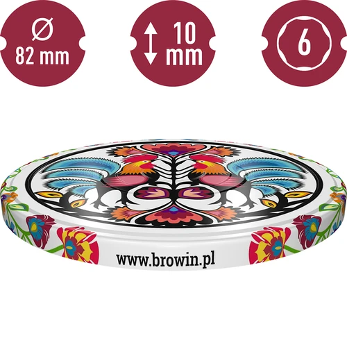 Καπάκι fi 82/6 Folk, 10 τεμ. - 3