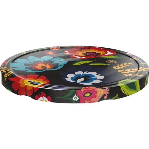 Καπάκι fi 82/6 Folk μαύρο - 10 τεμ. - 2