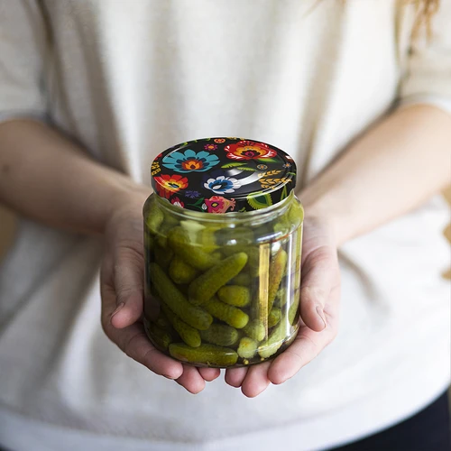 Καπάκι fi 82/6 Folk μαύρο - 10 τεμ. - 4