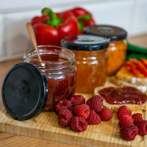 Καπάκι fi 82/6 μαύρο  - 10 τεμ. - 9