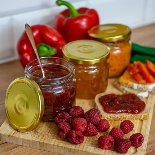 Καπάκι fi 82/6 χρυσό - 10 τεμ. - 4