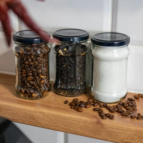 Καπάκι Ø 66/4, μαύρο - 10 τεμ. - 10