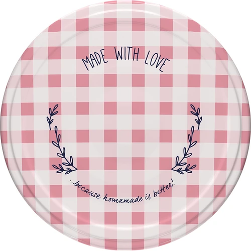 Καπάκι twist-off fi 53 καρό - 10 τεμ. - 4