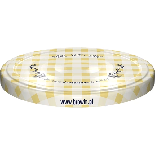 Καπάκι twist-off fi 53 καρό - 10 τεμ. - 7