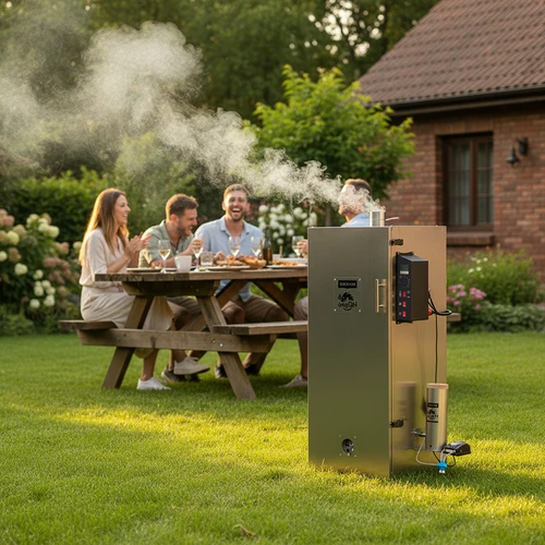 Καπνιστήρας dragON ατσάλινος 220 L – με ψηφιακό ελεγκτή - 13