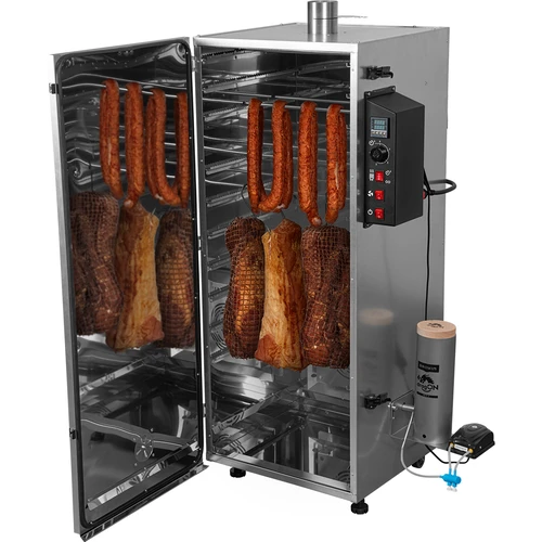 Καπνιστήρας dragON ατσάλινος 220 L – με ψηφιακό ελεγκτή - 4