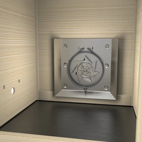 Καπνιστήριο 115 L dragON Wood 60E, ξύλινο, με ηλεκτρική θερμαντική μονάδα και ελεγκτή - 8