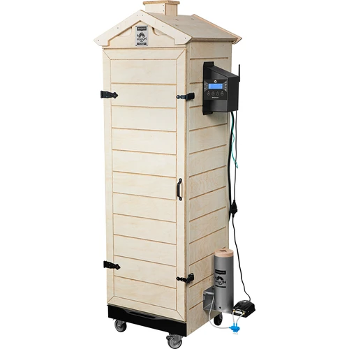 Καπνιστήριο dragON PLYWOOD NATURE – χωρίς πλαίσιο, αρθρωτό, με ελεγκτή Wi-Fi, 320L - 2