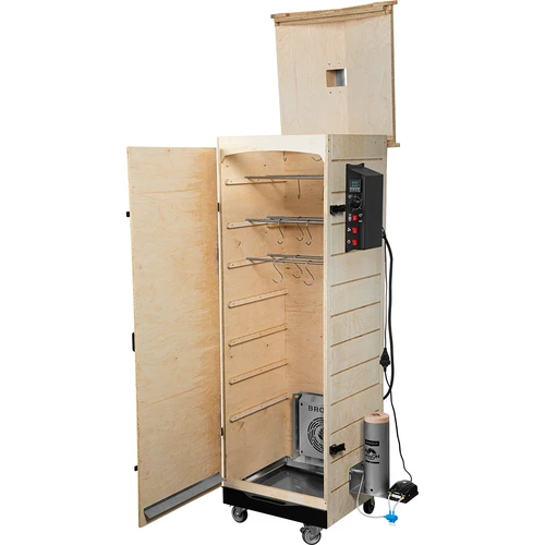 Καπνιστήριο dragON PLYWOOD NATURE – χωρίς πλαίσιο, αρθρωτό, με ψηφιακό ελεγκτή, 320L - 3